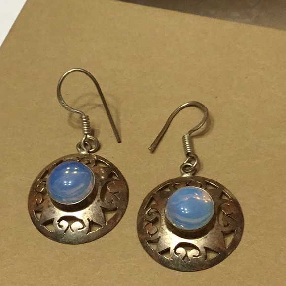 Moonstone Jewelry - SOLD 💚💕💚💕💚🛑Vintage Southwest. Awesome Moonstone 925 Silver EUC Beautiful